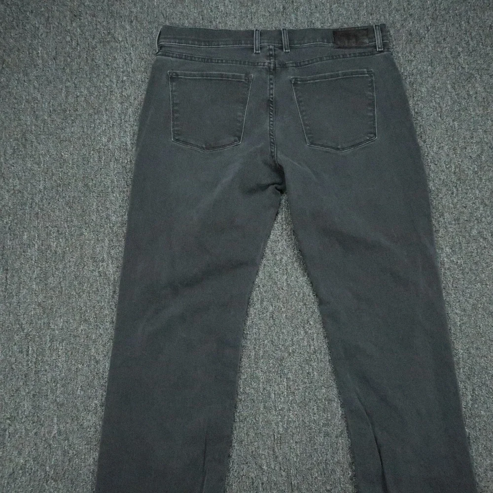 Mott & Bow Jeans Mens 36x32 Gray Crosby Straight Fit 5 Pocket Denim